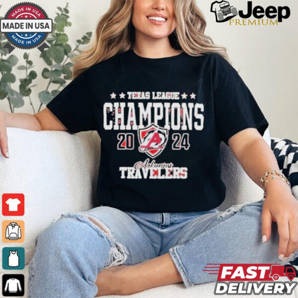 Official Arkansas Travelers 2024 Texas League Champions T Shirt