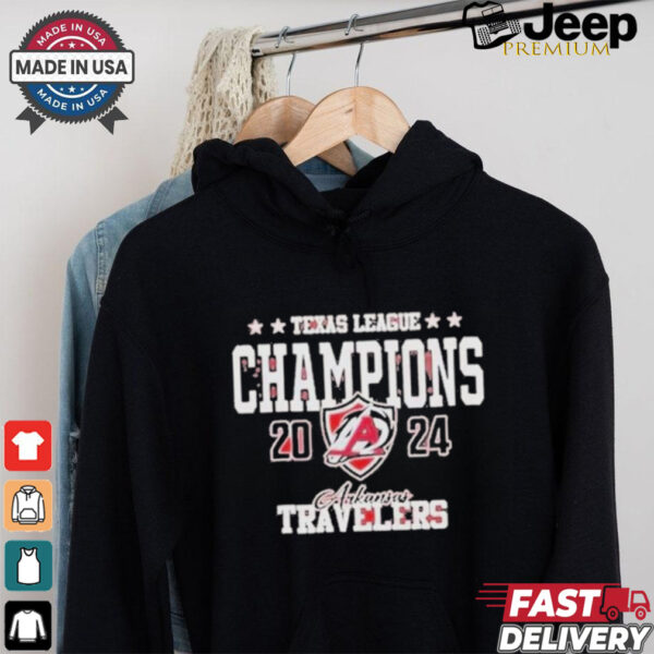 Official Arkansas Travelers 2024 Texas League Champions T Shirt