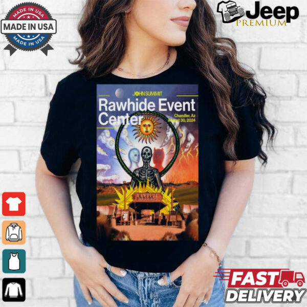 Official Aug 30, 2024 John Summit Show Chandler, AZ Poster shirt