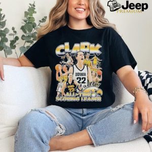 Official Caitlin Clark All Time Scoring Leader Player Basketball Iowa Hawkeyes Shirt