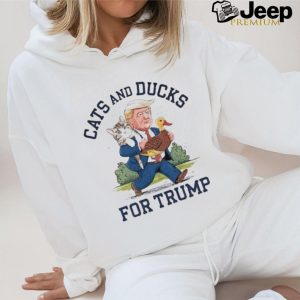 Official Cats and Ducks for Trump 2024 Kittens and Ducks for Trump T Shirt