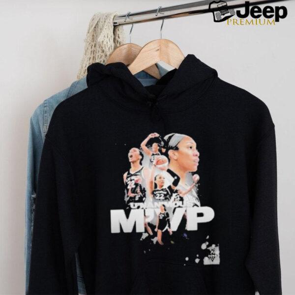 Official Congrats a’ja wilson is the 2024 wNBA mvp most valuable player T shirt