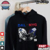 Official Dallas Cowboys vs New York Giants NFL Week 4 2024 Helmet Matchup Shirt