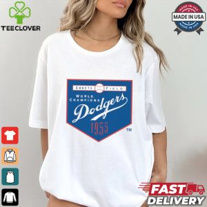 Official Ebbets Field World Champions Brooklyn MLB Los Angeles Dodgers 1995 t shirt