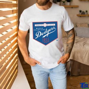 Official Ebbets Field World Champions Brooklyn MLB Los Angeles Dodgers 1995 t shirt