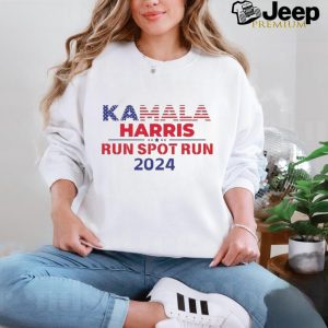 Official Election Run Spot Run Donald Trump Debate 2024 Kamala T Shirt