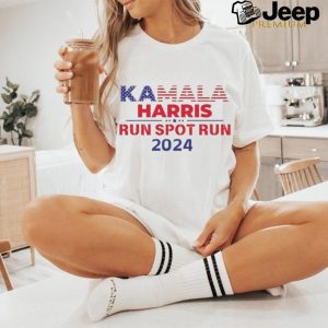 Official Election Run Spot Run Donald Trump Debate 2024 Kamala T Shirt