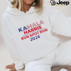 Official Election Run Spot Run Donald Trump Debate 2024 Kamala T Shirt