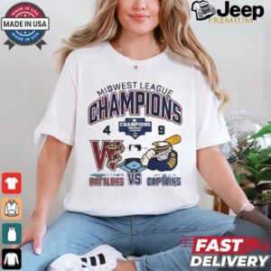 Official Lake County Captains Wins 9 4 Wisconsin Timber Rattlers 2024 Midwest League Champions final score shirt