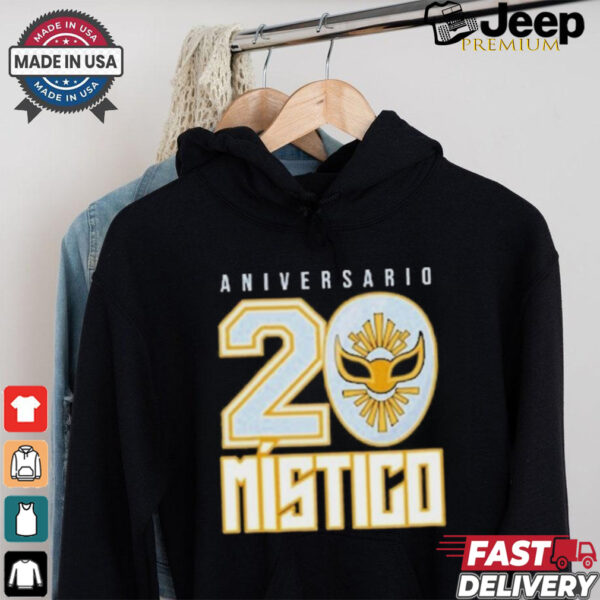 Official Mistico 20th anniversary logo T shirt