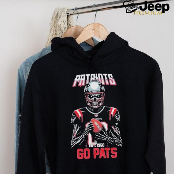 Official NFL new england Patriots est 1960 go pats T shirt