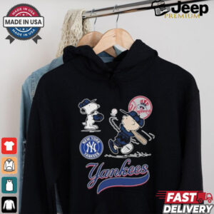 Official Peanuts Characters X New York Yankees 2024 AL East Champions Shirt