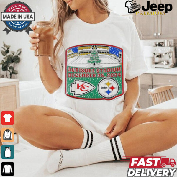 Official Pittsburgh Steelers Vs Kansas City Chiefs Gameday Acrisure Stadium December 25 2024 Shirt