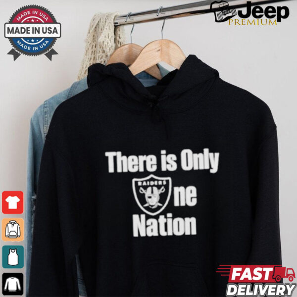 Official Raiders There Is Only One Nation Shirt