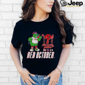 Official Red October Philadelphia Phillies 2024 T Shirt