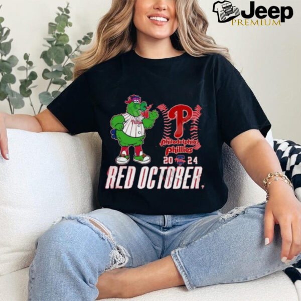 Official Red October Philadelphia Phillies 2024 T Shirt