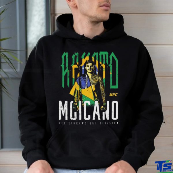 Official Renato Moicano Brazil Flag UFC Lightweight Division Vintage Graphic t shirt