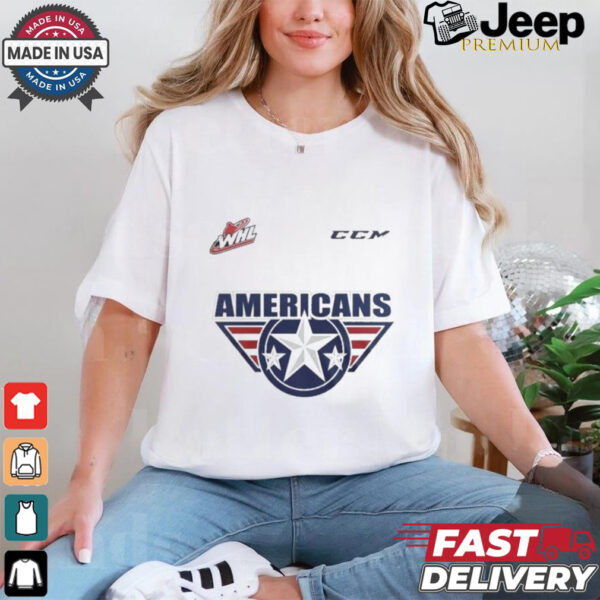 Official Tri City Americans Hockey 2024 T Shirt