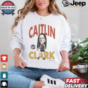 Official WNBA Indiana Fever 22 Caitlin Clark Cartoon Unisex T Shirt