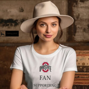 Ohio State Buckeyes Fan Supporting Alabama Crimson Tide Football T shirts