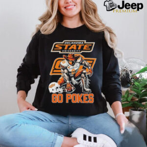 Oklahoma State Cowboys Football Go Pokes Mascot Shirt