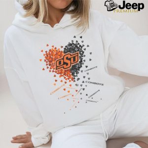 Oklahoma State Cowboys Heart Shirt