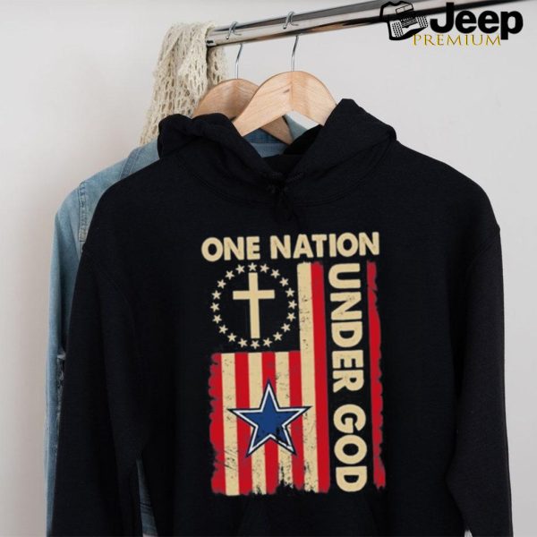 One Nation Under God Cowboy Logo Shirt