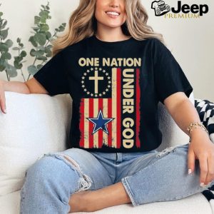 One Nation Under God Cowboy Logo Shirt