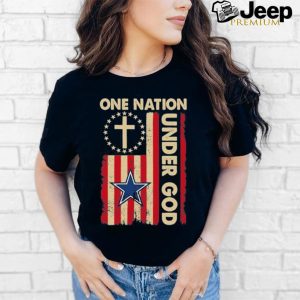 One Nation Under God Cowboy Logo Shirt