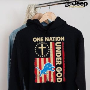 One Nation Under God Lions Logo Shirt