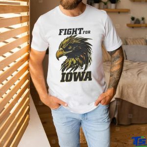 Original Iowa hawkeyes 2024 fight for iowa mascot shirt