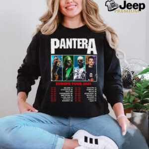 Pantera Europe Tour 2025 shirt