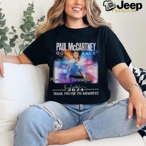 Paul Mccartey Got Back 2024 Thank You For The Memories T Shirt