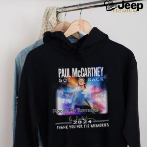 Paul Mccartey Got Back 2024 Thank You For The Memories T Shirt