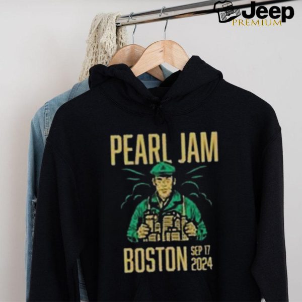 Pearl Jam Tour Boston, MA Fenway Park Sept 17 2024 shirt