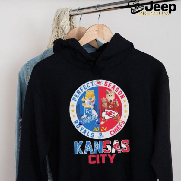 Perfect Season Royals And Chiefs Kansas City Sports Teams Shirt