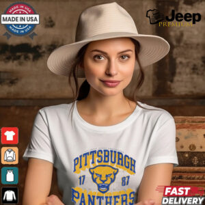 Pittsburgh Panthers Field Arched Wordmark T Shirt