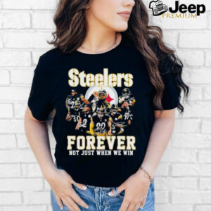 Pittsburgh Steelers Team 2024 Forever Not Just When We Win Signatures Shirt