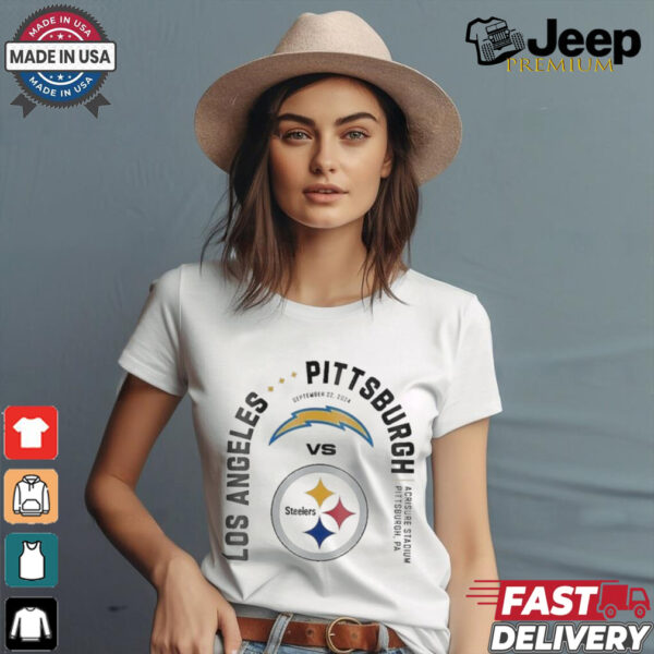 Pittsburgh Steelers vs. Los Angeles Chargers Sept 22 2024 Game Day Shirt