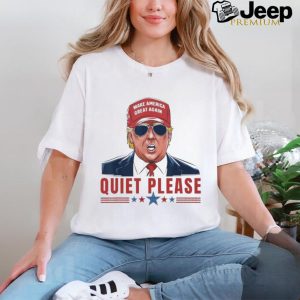 Quiet Please Trump Presidential Debate T Shirt