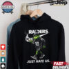 Raider nike grinch just hate us shirt