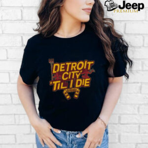 Rally Detroit City FC GOLD Til I Die Short Sleeve Fashion T Shirt