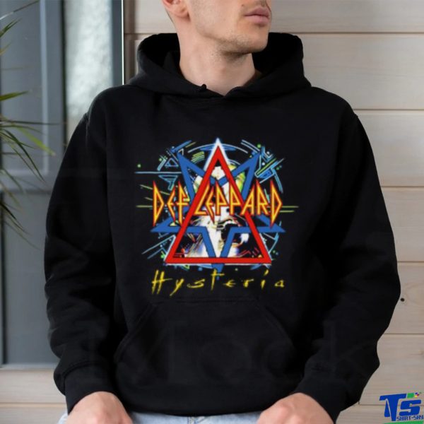 Rock Band Round neck Regular Fit Def Leppard Hysteria shirt