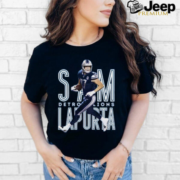 Sam Laporta Lions Football T Shirt