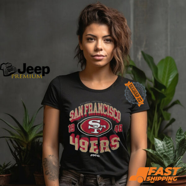 San Francisco 49ers Field Arched Wordmark T Shirt