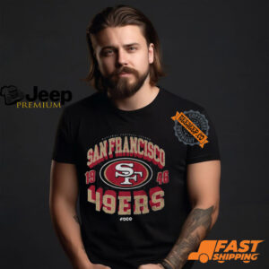 San Francisco 49ers Field Arched Wordmark T Shirt