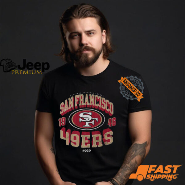 San Francisco 49ers Field Arched Wordmark T Shirt