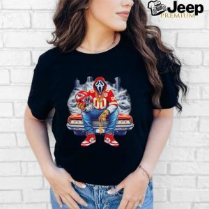 Scream Mask Face X Kansas City Chiefs Halloween shirt