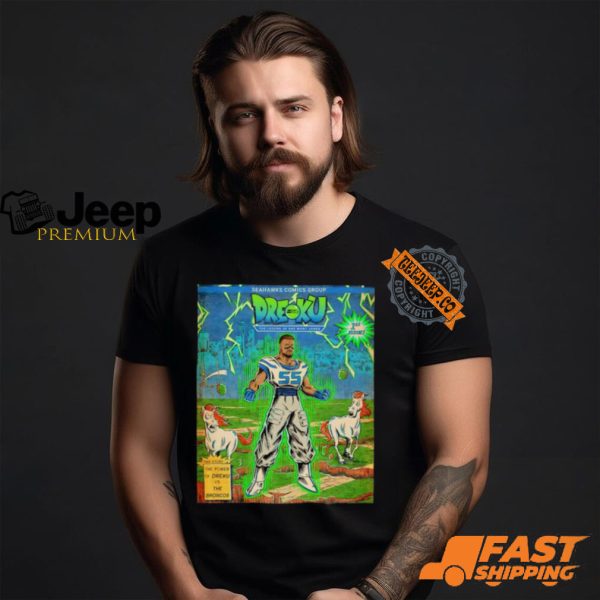 Seahawks comics group Dreoku the Legend of Dre’Mont Jones shirt