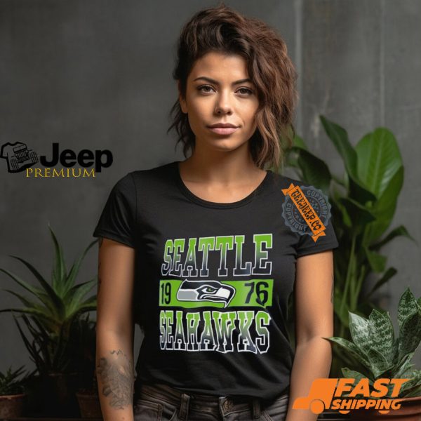 Seattle Seahawks New Era College Navy City Team T Shirt